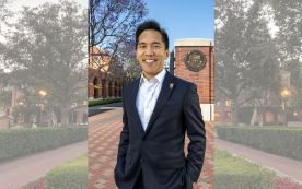 Beong-Soo Kim at USC event in Los Angeles where the 