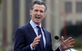 California Governor Gavin Newsom Holds Covid Briefing In San Francisco