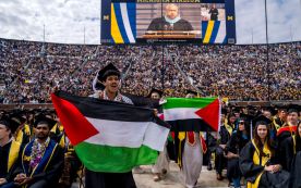 Commencement Ceremony Held At University Of Michigan