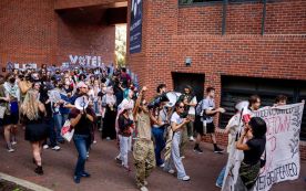 Georgetown protest