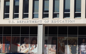 Andrew SteinThe U.S. Department of Education building in Washington, D.C., 